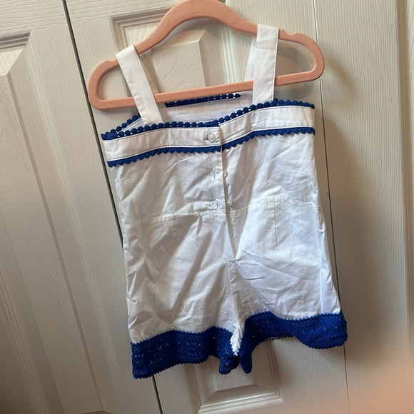 Janie and Jack romper💙 - Picture 4 of 5